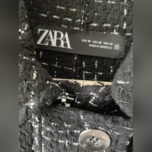 Brand new Zara Tweed Jacket XS - Picture 5 of 11